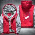 love dog Fleece Hoodies Jacket