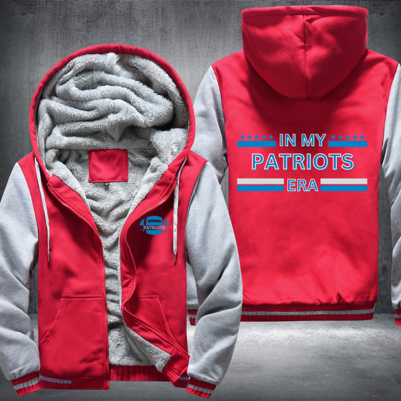 In My Football Era Game Day Patriots Fleece Hoodies Jacket