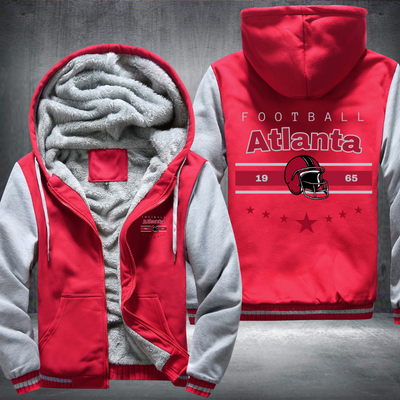 Vintage Football Atlanta 1965 Fleece Hoodies Jacket