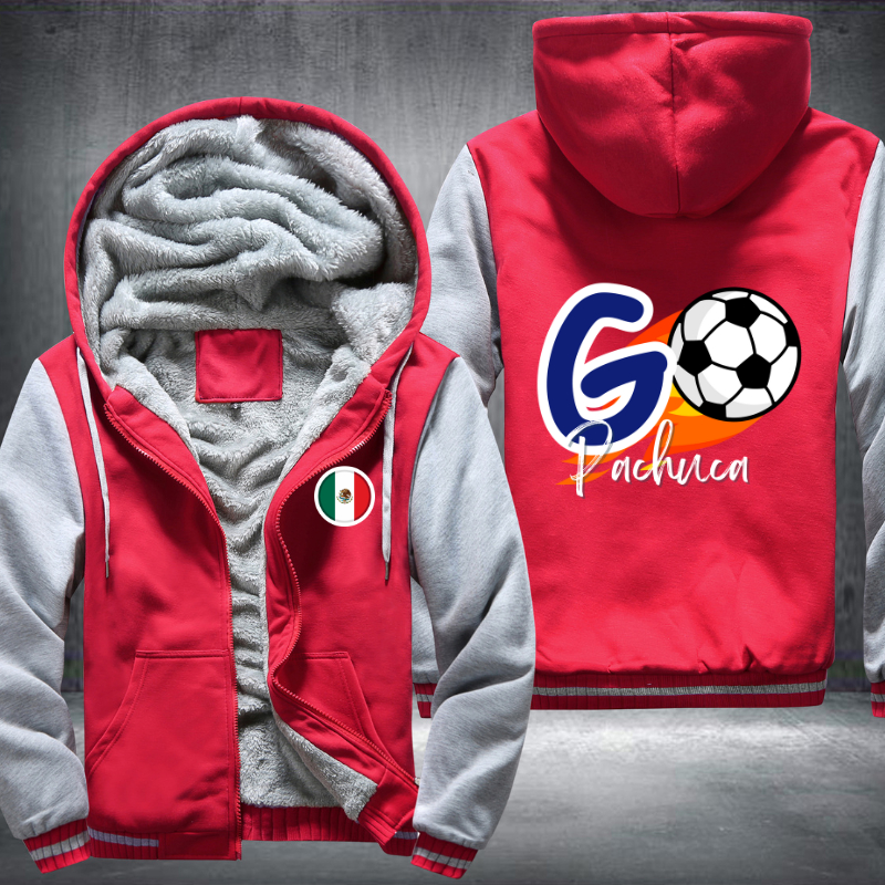 Soccer Go Pachuca Fleece Hoodies Jacket