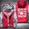 Race Glory Speed World's Faster Racing Fleece Hoodies Jacket