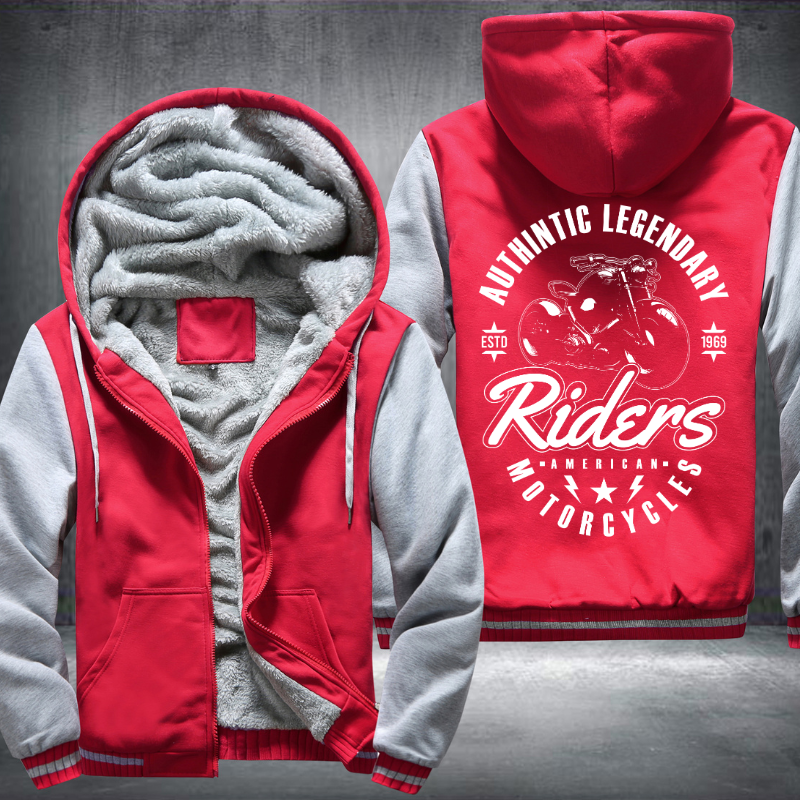 Authintic Legendary Riders Fleece Hoodies Jacket