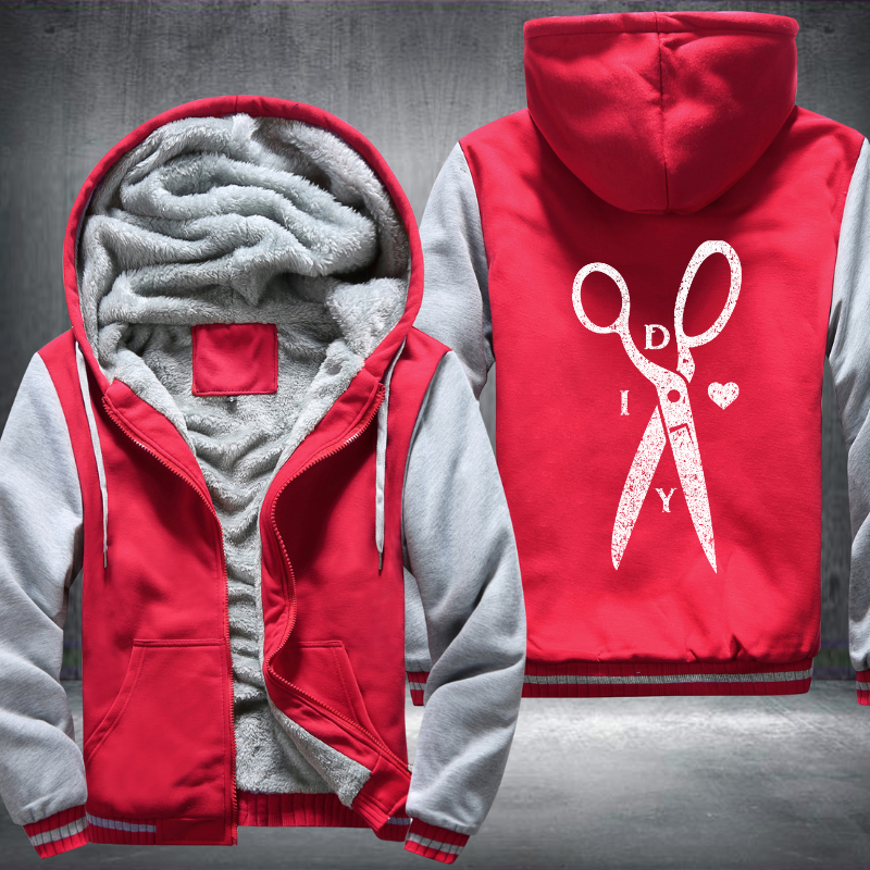 DIY Fleece Hoodies Jacket