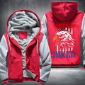 American Biker Fleece Hoodies Jacket