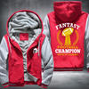Fantasy Football Champion Fleece Hoodies Jacket