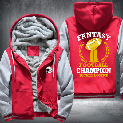 Fantasy Football Champion Fleece Hoodies Jacket