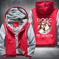 Dogs Feel Our Emotion Fleece Hoodies Jacket