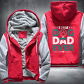 best dog dad ever Fleece Hoodies Jacket