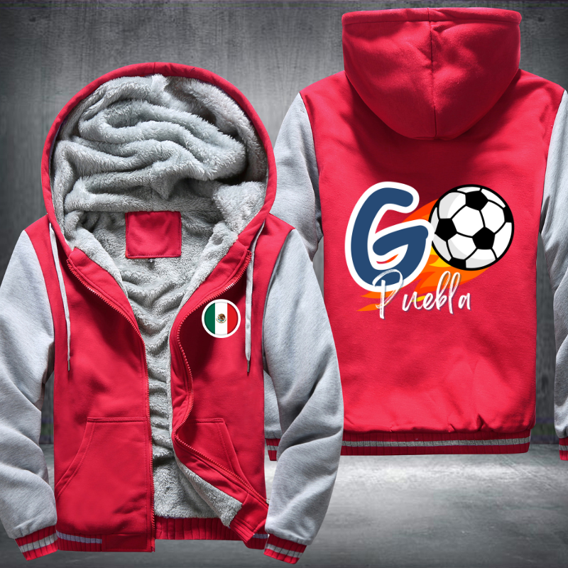 Soccer Go Puebla Fleece Hoodies Jacket