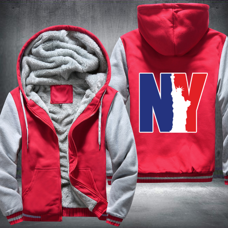 NY Fleece Hoodies Jacket