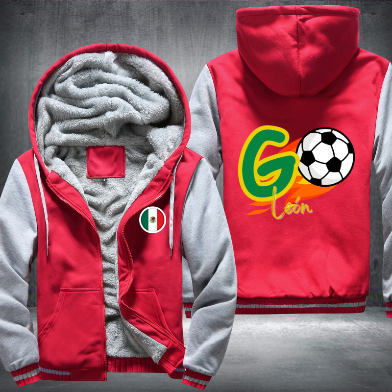 Soccer Go León Fleece Hoodies Jacket