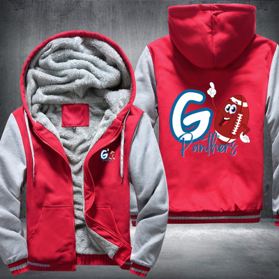 Go Panthers Fleece Hoodies Jacket
