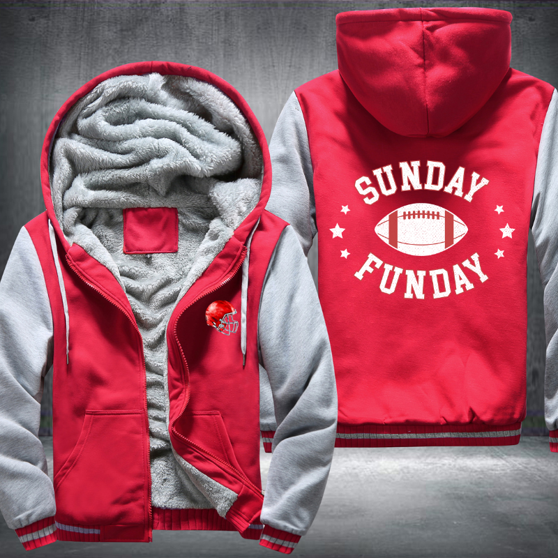 Sunday Funday Fleece Hoodies Jacket