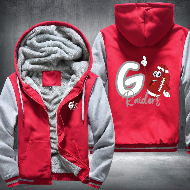 Go Raiders Fleece Hoodies Jacket