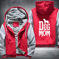 DOG MOM cute design Fleece Hoodies Jacket