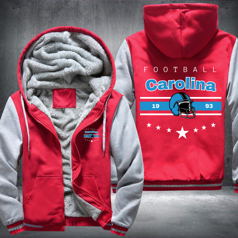 Vintage Football Carolina 1993 Fleece Hoodies Jacket