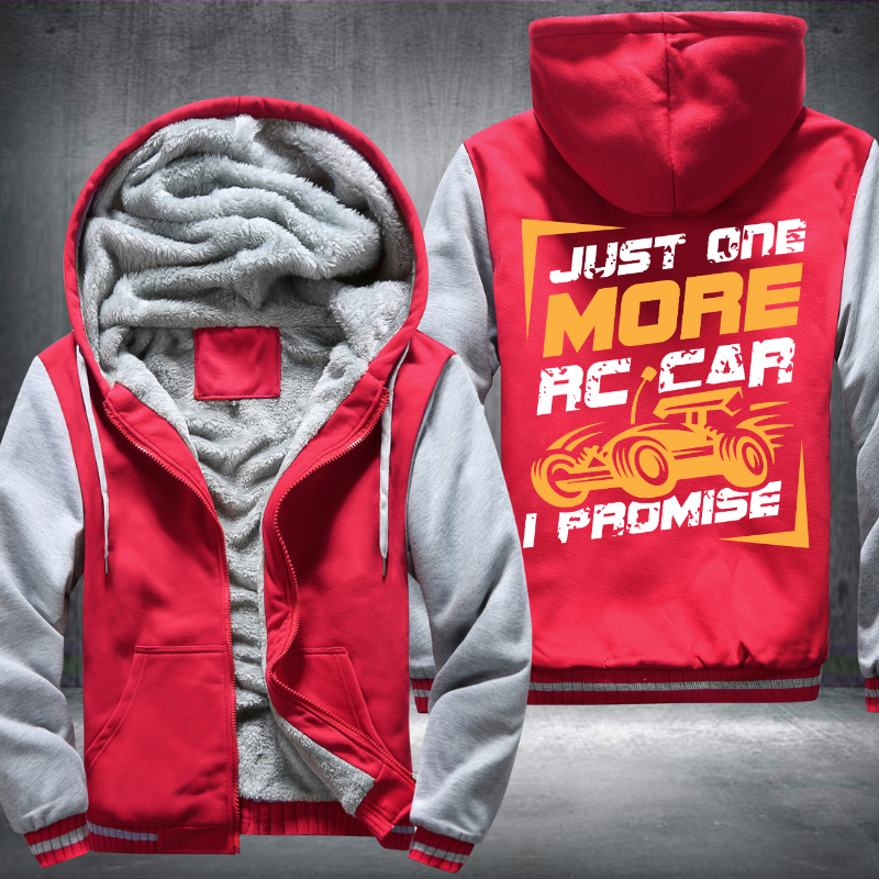 Just one more RC Car Fleece Hoodies Jacket