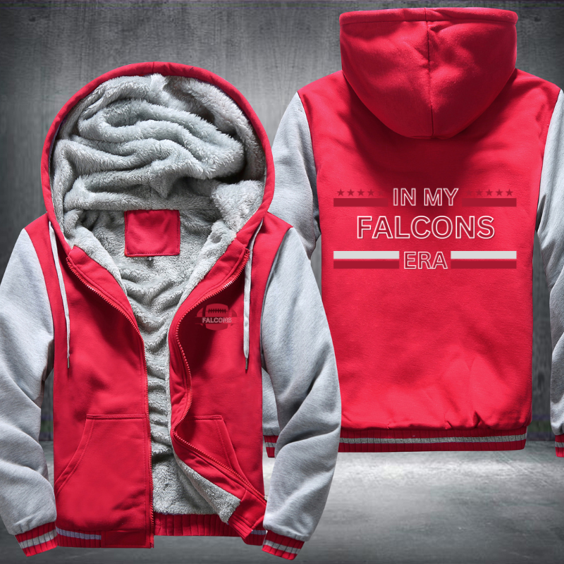 In My Football Era Game Day Falcons Fleece Hoodies Jacket