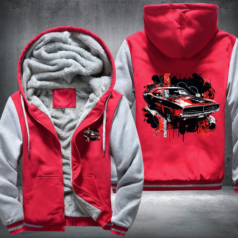 1968 Charger RT Fleece Hoodies Jacket