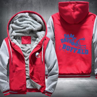 Game days in BUFFALO Fleece Hoodies Jacket