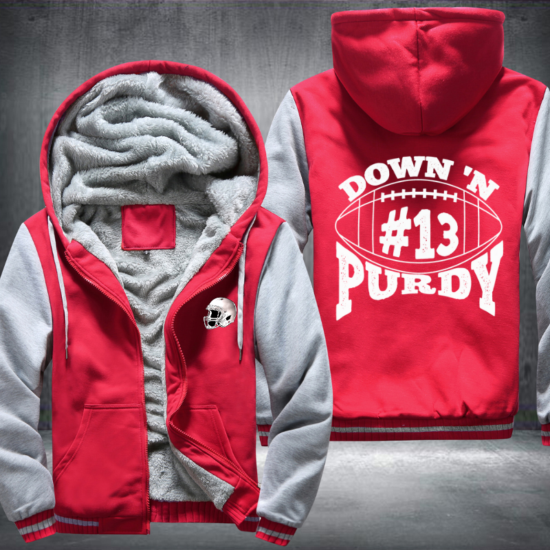 Down'N 13 Purdy Fleece Hoodies Jacket