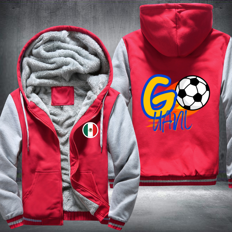 Soccer Go UANL Fleece Hoodies Jacket