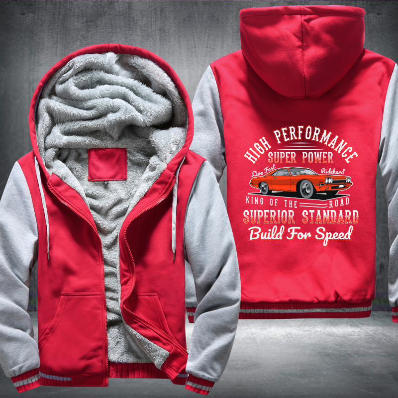 High performance ridehard car Fleece Hoodies Jacket