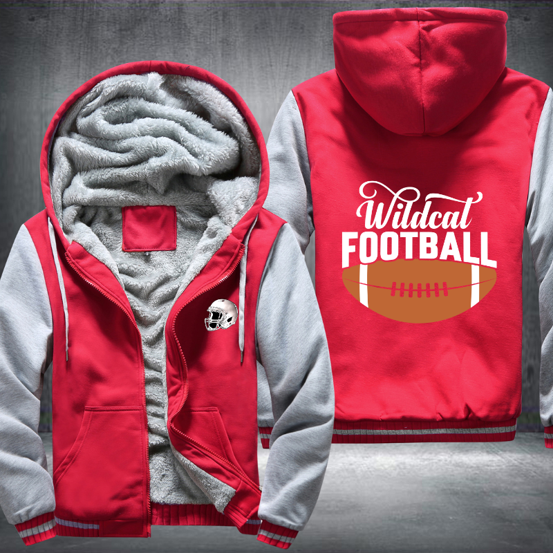 Wildcat football Fleece Hoodies Jacket