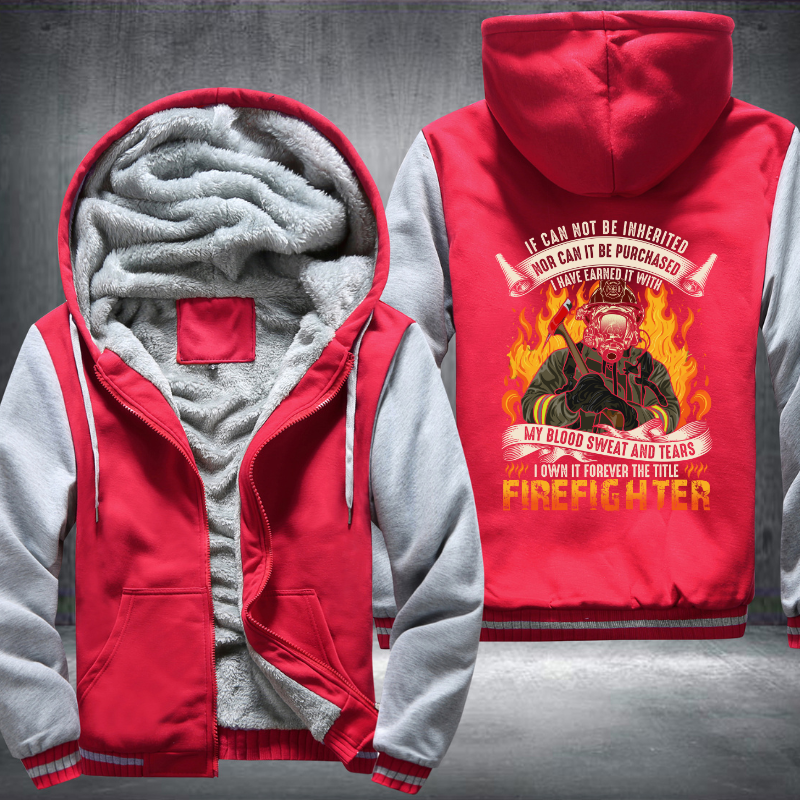 If can not be Inherited nor can it be purchased I have earned it with Fleece Hoodies Jacket