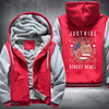 Just Ride Motorcycle Born To Ride Live To Win Fleece Hoodies Jacket