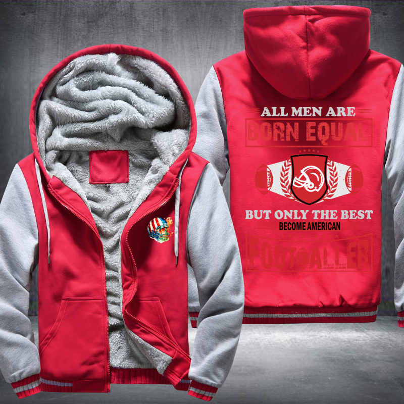 All men born equal American Fleece Hoodies Jacket