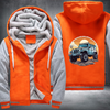 Beach Escapades in 4x4s Fleece Hoodies Jacket