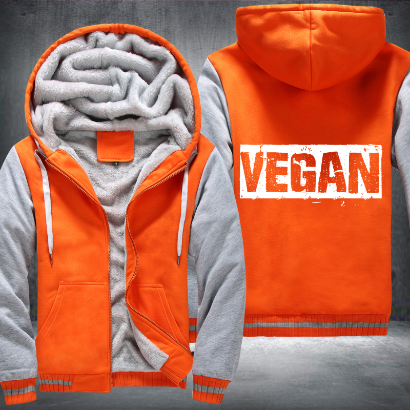 Vegan Classic Fleece Hoodies Jacket