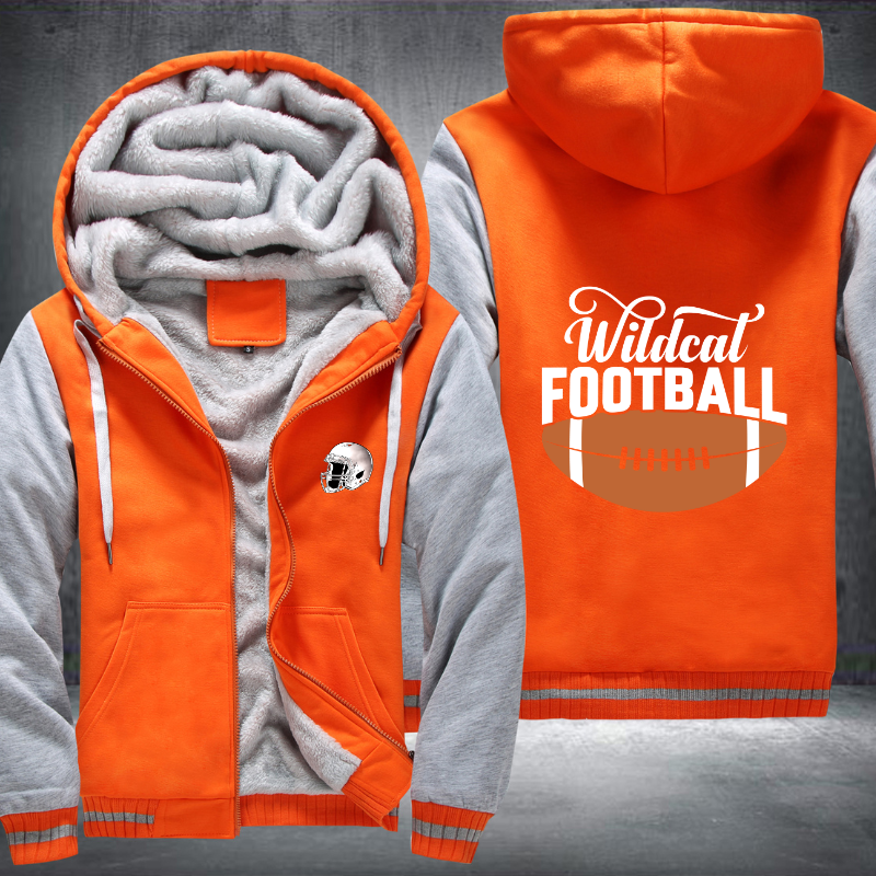 Wildcat football Fleece Hoodies Jacket