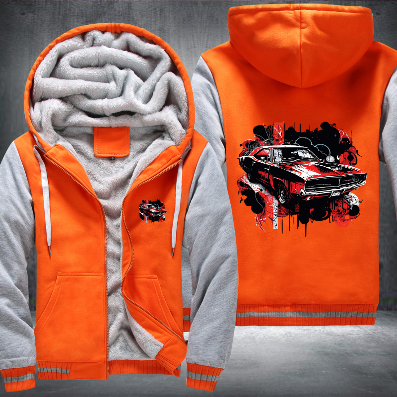 1968 Charger RT Fleece Hoodies Jacket