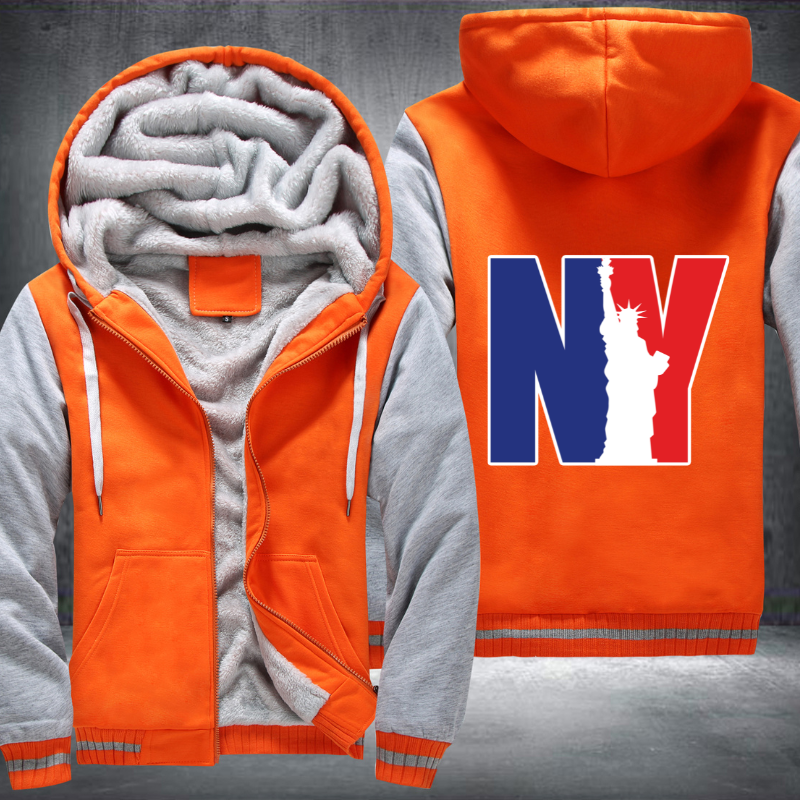 NY Fleece Hoodies Jacket