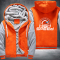 Speed Meter Fleece Hoodies Jacket