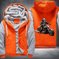 Ghost Rider Skull Ride Motorcycle Fleece Hoodies Jacket