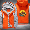 Cruising down the road in style Fleece Hoodies Jacket