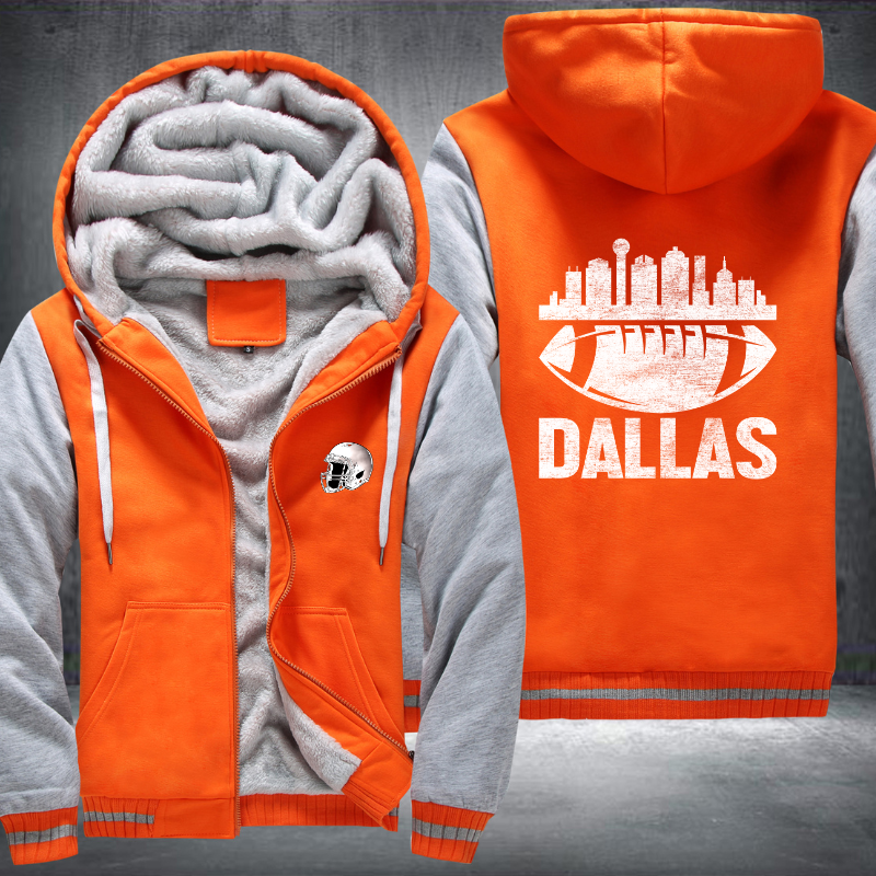 Dallas Football Fleece Hoodies Jacket