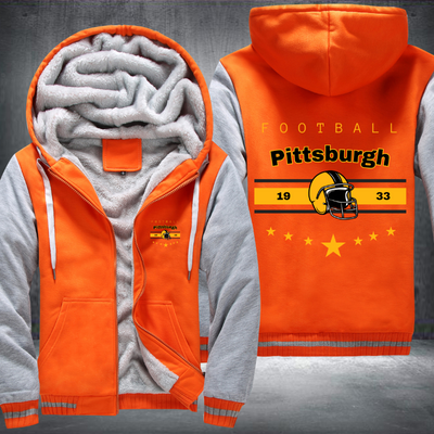 Vintage Football Pittsburgh 1933 Fleece Hoodies Jacket