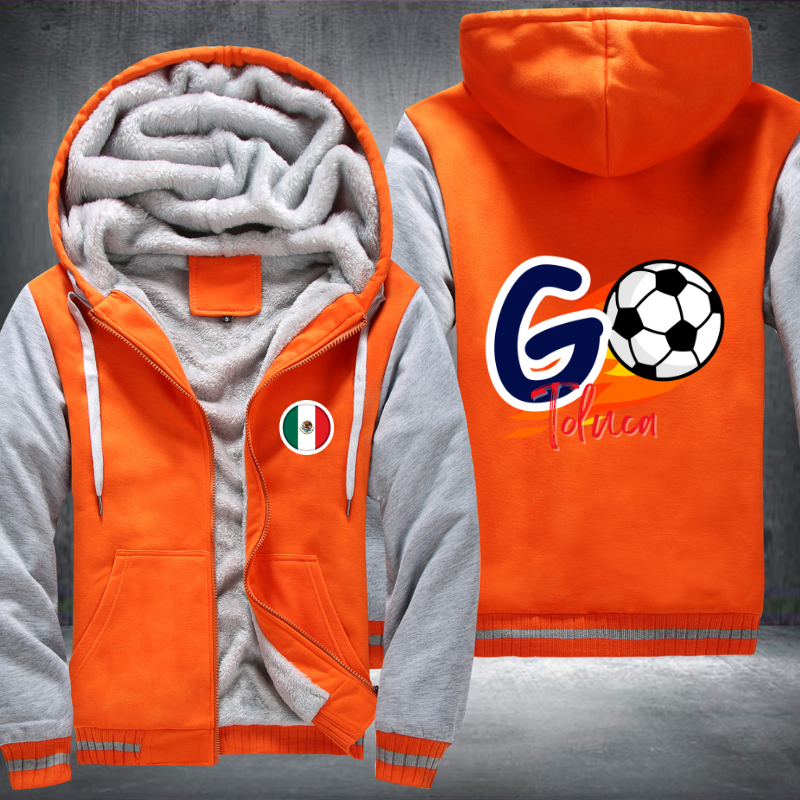 Soccer Go Toluca Fleece Hoodies Jacket