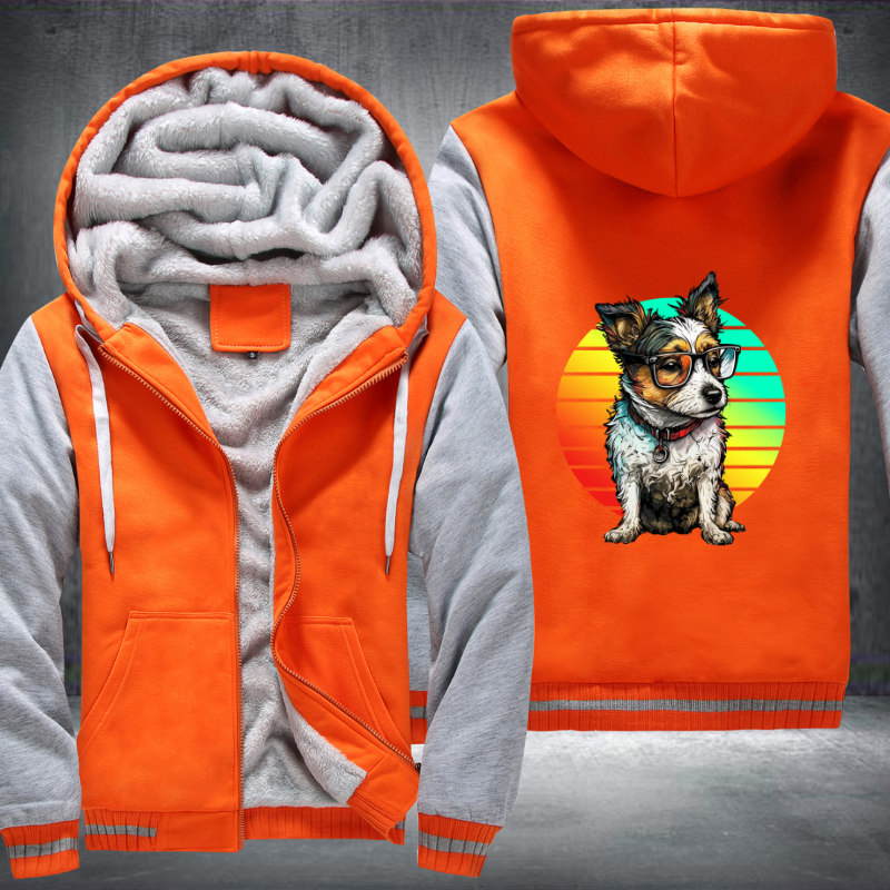 Adorable Dog Fleece Hoodies Jacket
