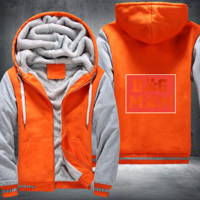 DOG MOM Fleece Hoodies Jacket