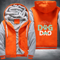 Dog Dad Fleece Hoodies Jacket