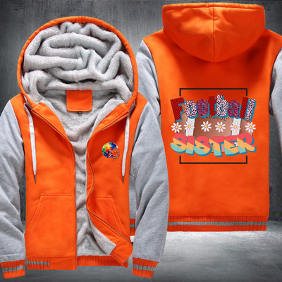 Football Sister Fleece Hoodies Jacket