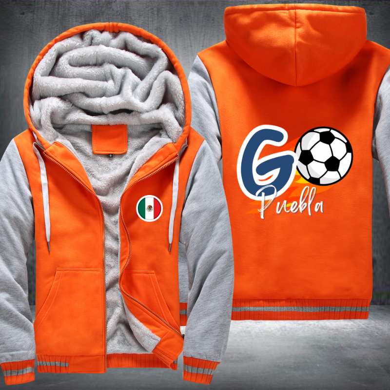 Soccer Go Puebla Fleece Hoodies Jacket