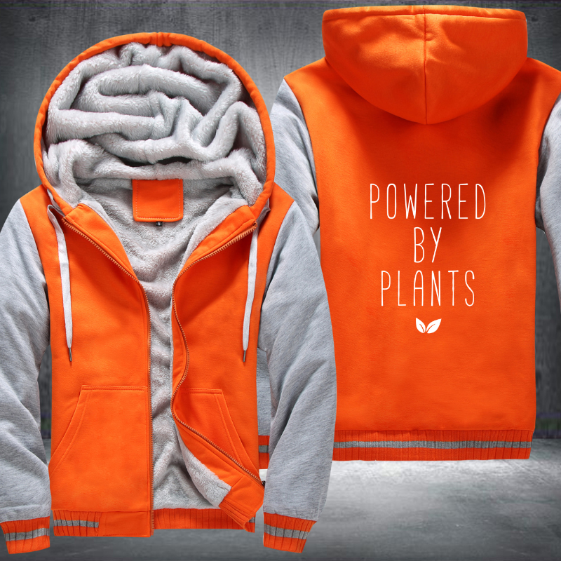 Powered By Plants Fleece Hoodies Jacket