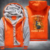 Nashvilie Music City Fleece Hoodies Jacket