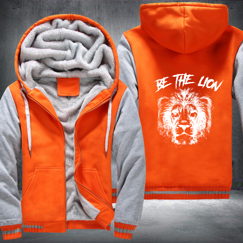Be The Lion Fleece Hoodies Jacket